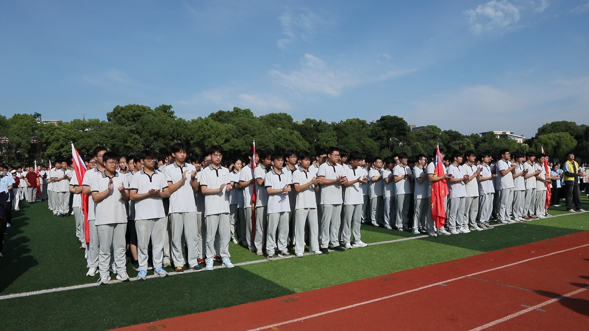 旗开得胜，金榜题名 南京市临江高级中学举行2026届高三高考壮行仪式