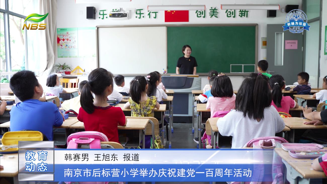 南京市后标营小学举办庆祝建党一百周年活动