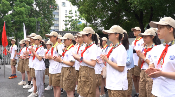 走进消防队,致敬火焰蓝——南京秦淮外国语学校2023年暑假社会实践活动(集锦二)