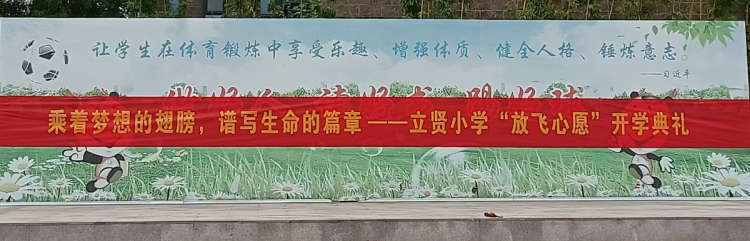 乘着梦想的翅膀 谱写生命的篇章 | 南京市立贤小学举办“放飞心愿”开学典礼