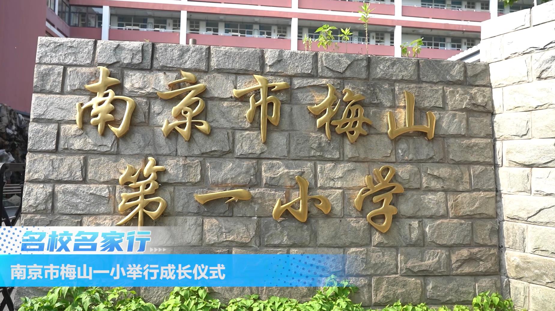 南京市梅山一小举行成长仪式