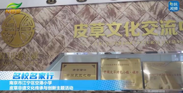 20250317《牛咔视频》南京市江宁区空港小学皮草非遗文化传承与创新主题活动