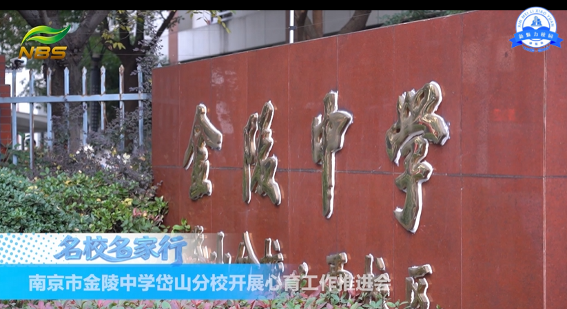 心育领航 同心育人南京市金陵中学岱山分校开展心育工作推进会