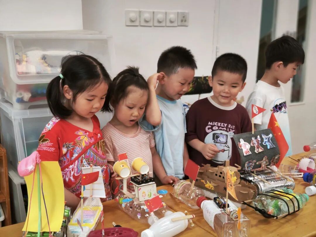 巧手造大船——玄武门幼儿园第五届亲水周系列活动(二)