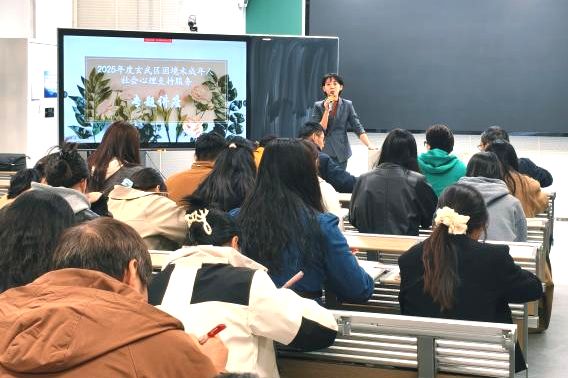 【科中•科爱心理】心与心相连,这个初冬校园暖暖的~