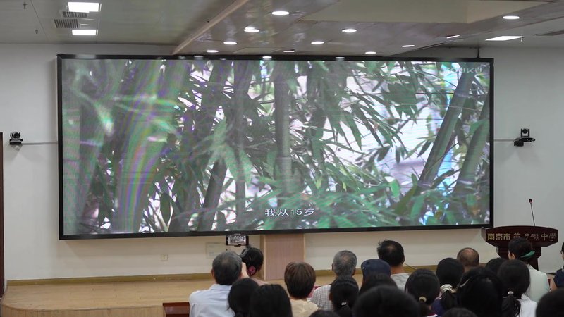 南京市燕子矶中学竹雕展