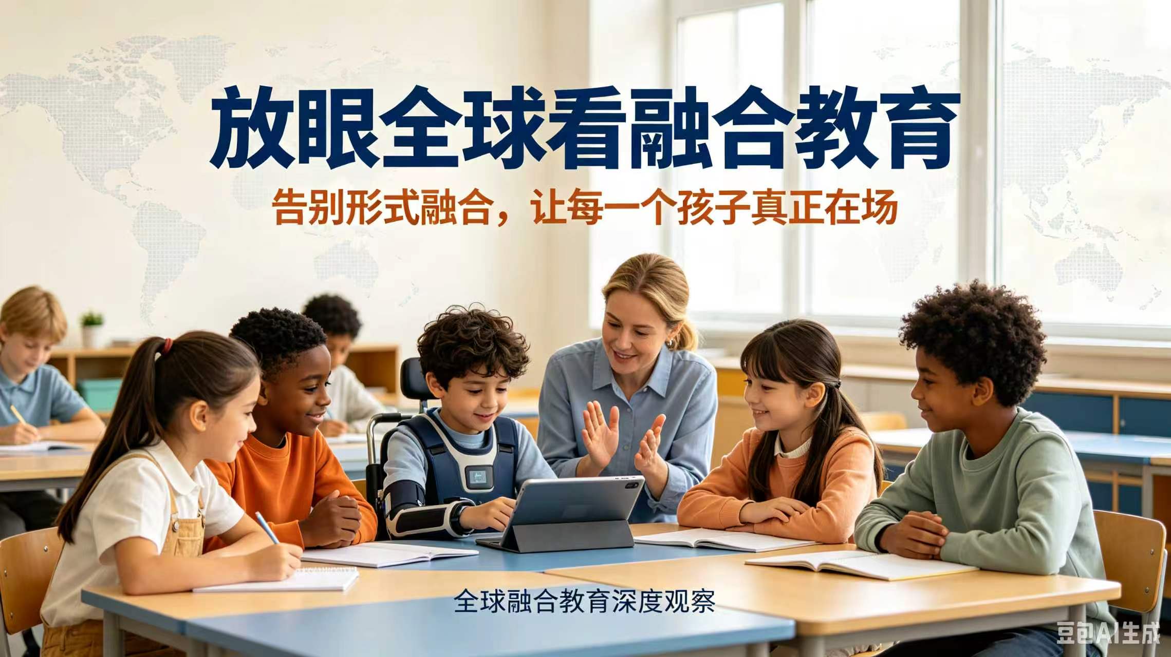 融合教育人文结尾图